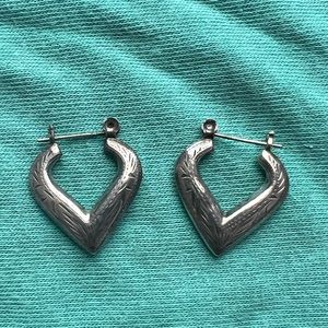 Vintage sterling silver earrings